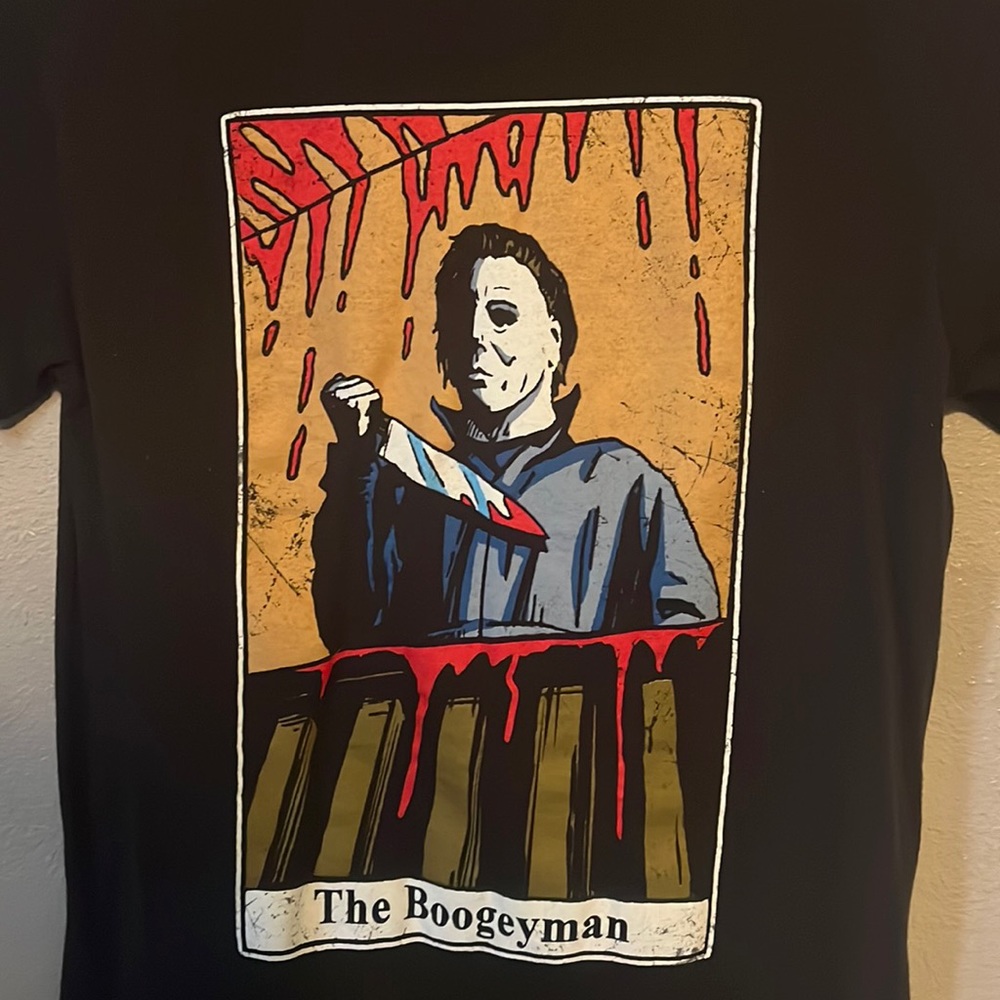 The Boogieman Michael Myers T-shirt, small, unisex